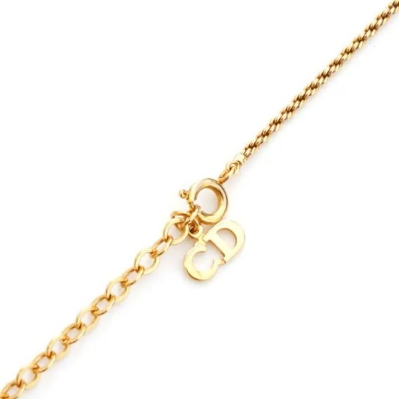 Christian Dior Logo Pendant Necklace - Picture 3 of 8